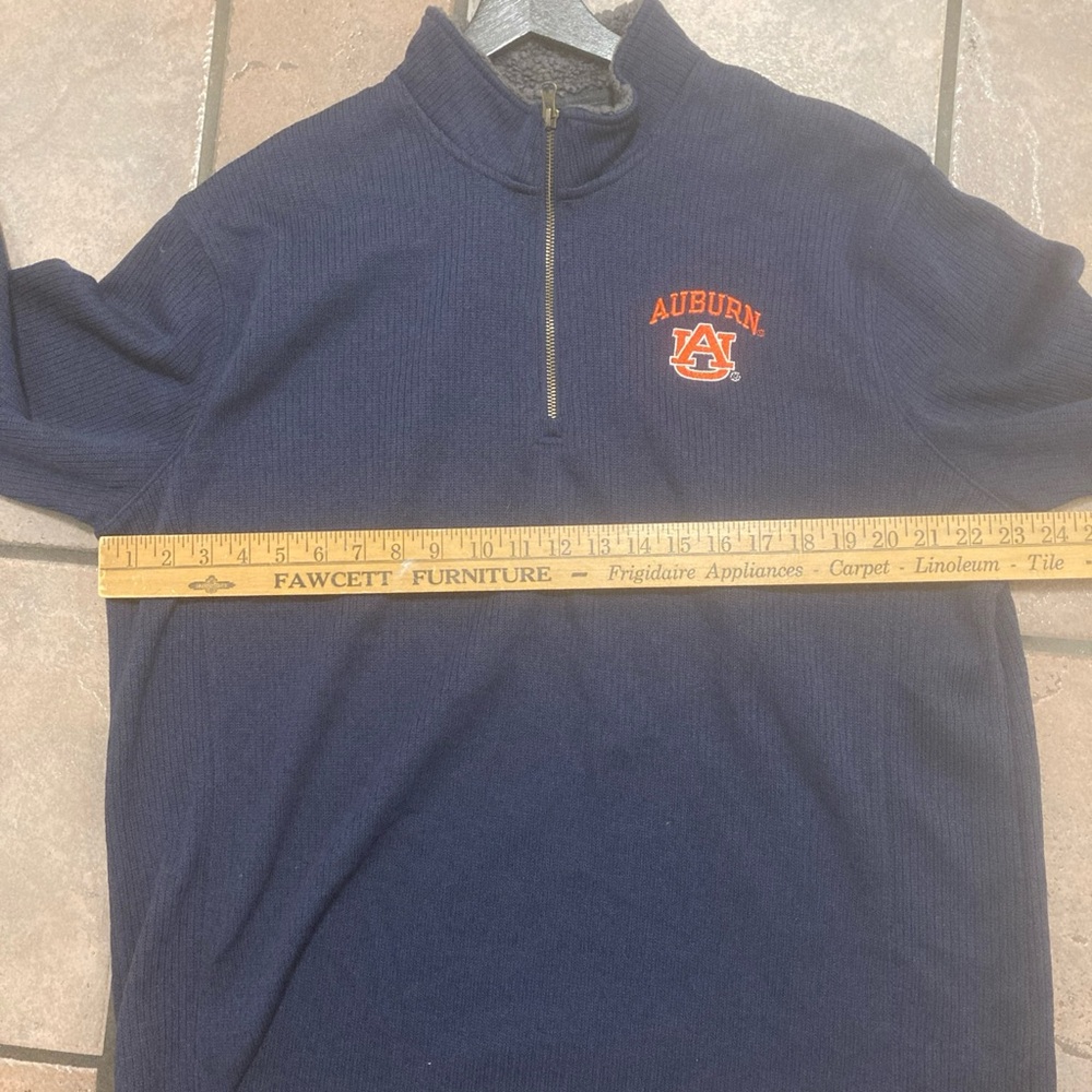 AUBURN UNIVERSITY 1/4 ZIP SWEATSHIRT xl - Picture 5 of 6